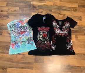 Women’s Med. Rhinestone Shirts Bundle Deal