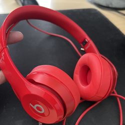 Beats Solo Wired Red 