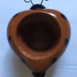 Small Mini Ladybug Flower Container Plant Decor For 2” Mini Plant