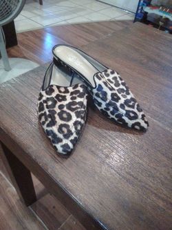 Franco Sarto Leopard Shoes Size 6.5m