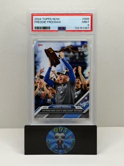 2024 TOPPS NOW #886 FREDDIE FREEMAN LOS DODGERS PSA 9