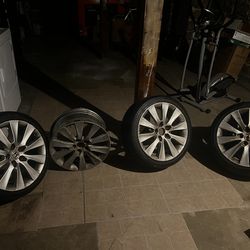 4 OEM HONDA ACCORD RIMS-18Inch With Tires