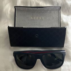 Gucci Navy Red Sunglasses
