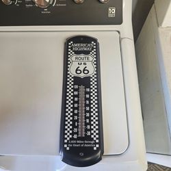 Route 66 thermometer wall mount like new