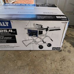 KOBALT 10 INCH TABLESAW WITH STAND.