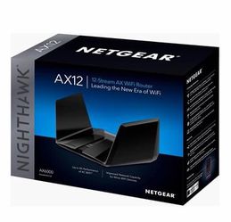 NETGEAR - Nighthawk AX12 12-Stream AX6000 Wi-Fi 6 Router