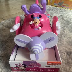 Minnie Mouse Activity light up and sound plane 