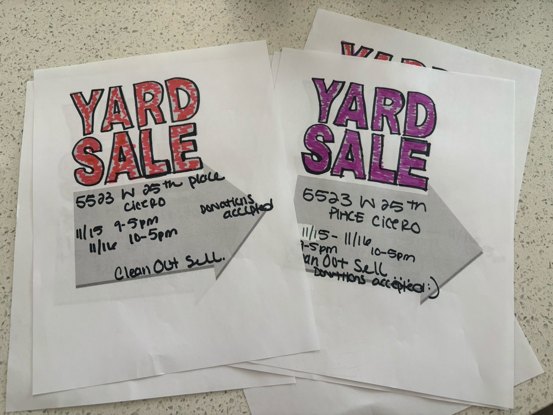 Yard sale 