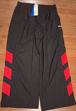 Mens Adidas Size Xlarge Brand New with Tags Red Black pants