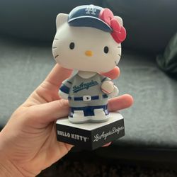 Dodgers Collectible Hello Kitty Bobble Head 2013 