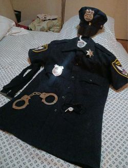 Halloween Sexy Police Officer Dress