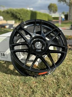 Forgestar F14 18x8.5 +35 5x100 Gloss Black
