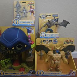 Lot of 4 Imaginext toys