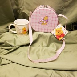 Winnie The Pooh Tin Purse And Mug