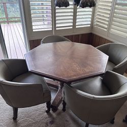 Card Table And Chairs