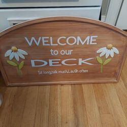 Deck Sign
