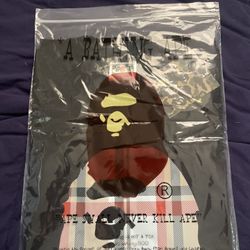 bape x burberry authentic shirt