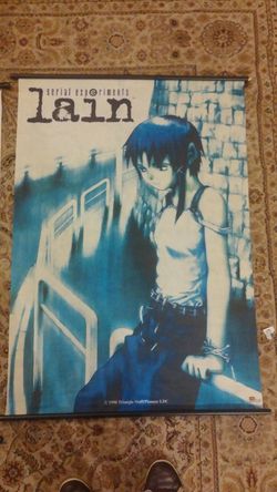 Serial experiment lain wall scroll- Rare. for Sale in Happy Valley, OR
