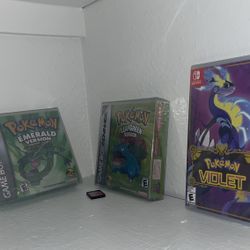 Pokemon Games And Graded Cards Collection (New And Sealed)