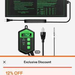 Vivosun Heat Mat And Thermostat