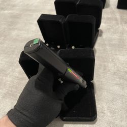 Yellow Gold Moissanite Lab Diamond Earrings 