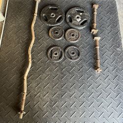Weights With Bar 