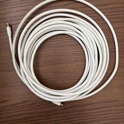 RG6 Coaxial Cable (Approx 25ft) - TV/Satellite/Antenna - Excellent Shape