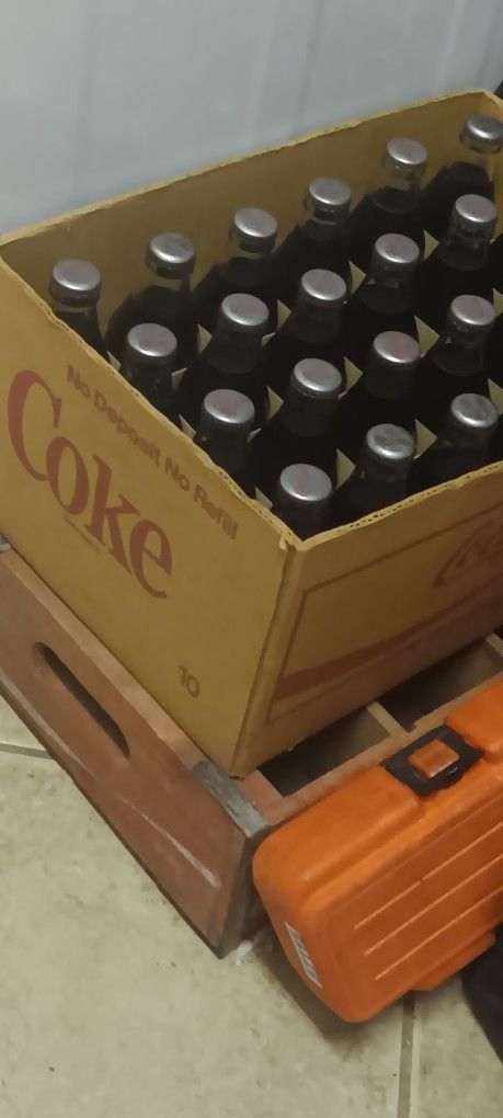 Old Coke Bottles Still New 24 Of Them