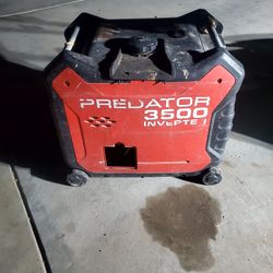 Not Works Good Only For Parts  PREDATOR PORTABLE INVERTER  5000 Wtts