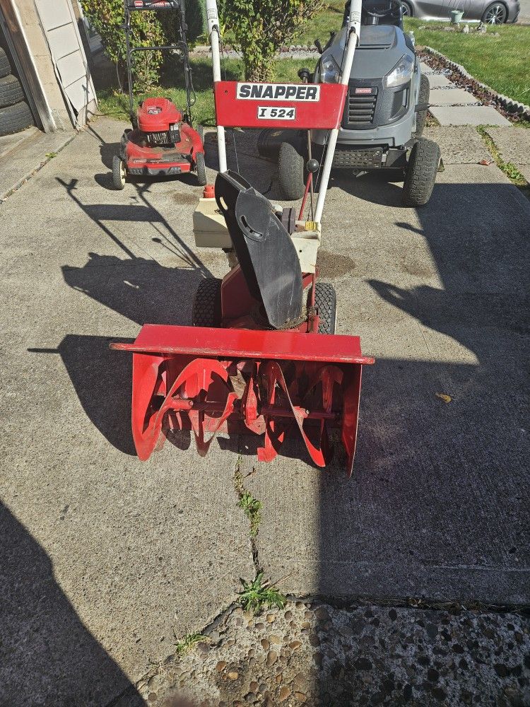 Snapper Snow Blower