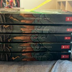 Percy Jackson Complete 5 Book Collection