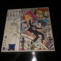 Sealed 2007 Legends Elvis Presley 1000 Piece Puzzle 