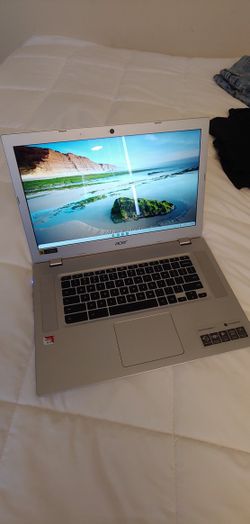 Acer Chromebook 315 Touch Screen 15" LAPTOP NOTEBOOK COMPUTER Working Great And Charger