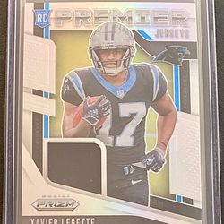 2024 Prizm Xavier Legette Rookie Premier Jersey Silver