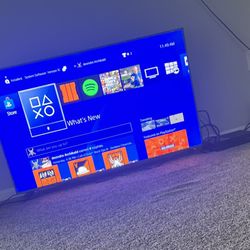 PS4 & 60 Inch Roku .. For 350  .. 150 For PS4 & 200 For Tv 