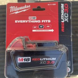 MILWAUKEE M18 XC3.0 BATTERY