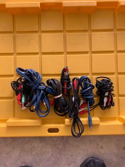 Audio cable lot