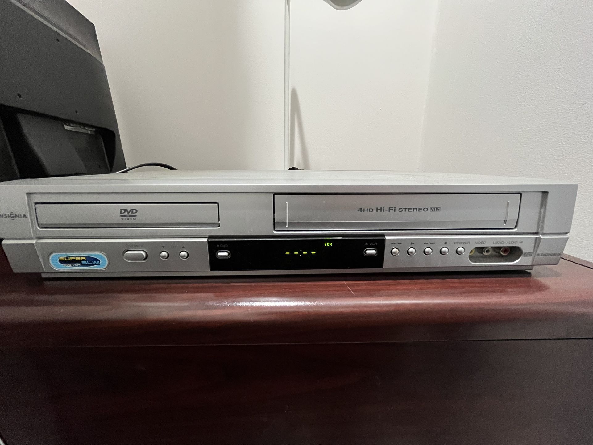 Insignia DVD And VHS Combo Player No Remote