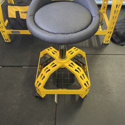 DeWalt Adjustable Shop Stool with Casters