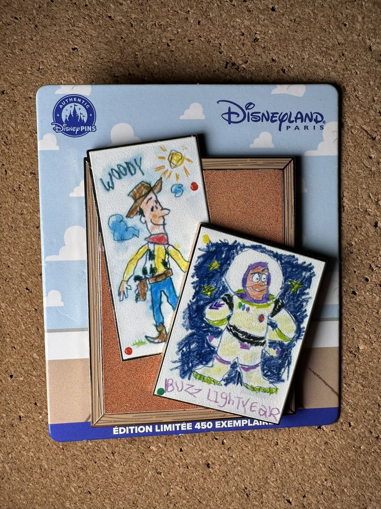DLP - Woody and Buzz Lightyear - Toy Story 30 Years and Beyond Pin LE 450