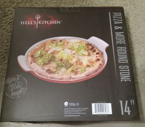 Hell's Kitchen 14" Round Pizza Stone