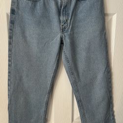 Women’s Light Blue Straight Fit Jeans/ Size: 32x30
