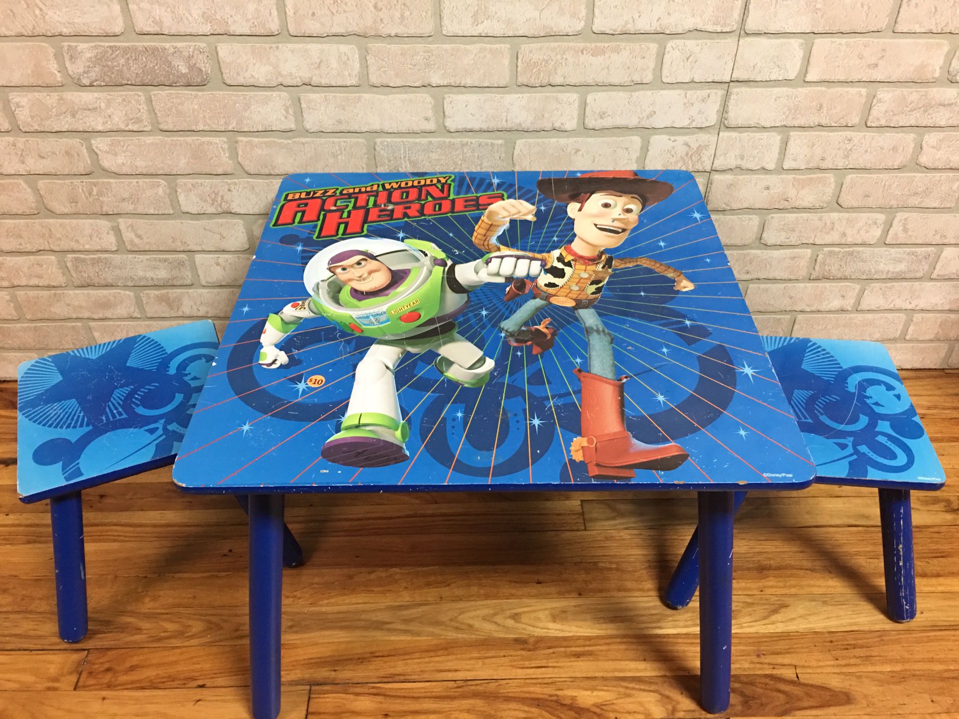 Kids toy story table set