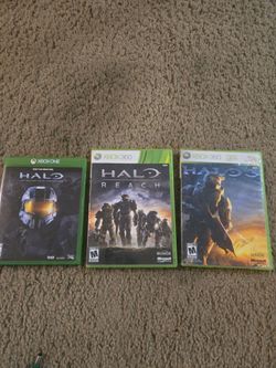 HALO x box games
