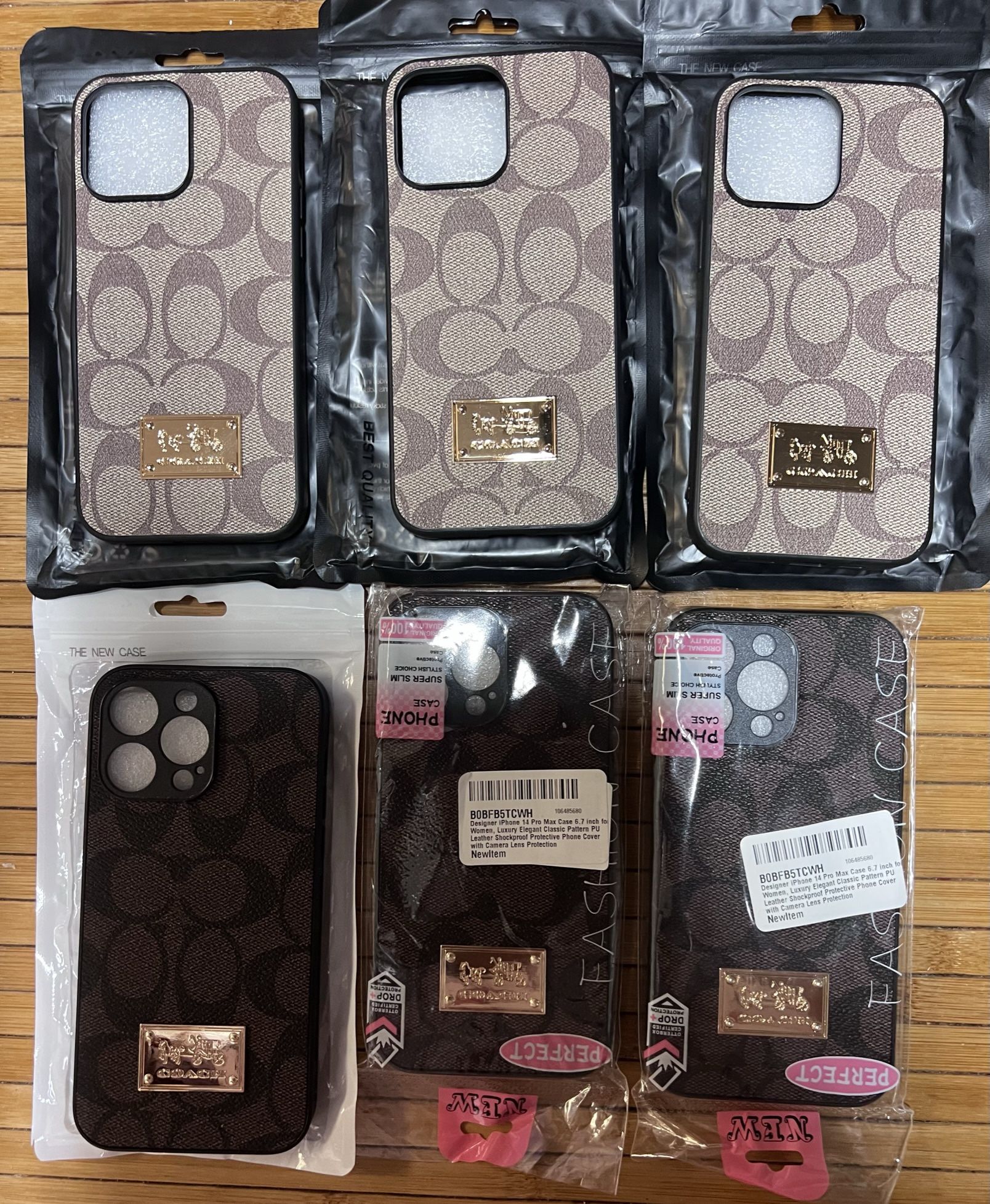 Coach Case For Iphone 14 Promax $14 Each