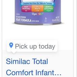 Similac Milk Total Comfort 