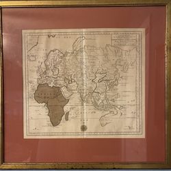 Beautiful 18th Century Maps Of Europe, Asia, Africa, Russia  on 1st Map and Schotland On 2nd Map From Isaak Tirion