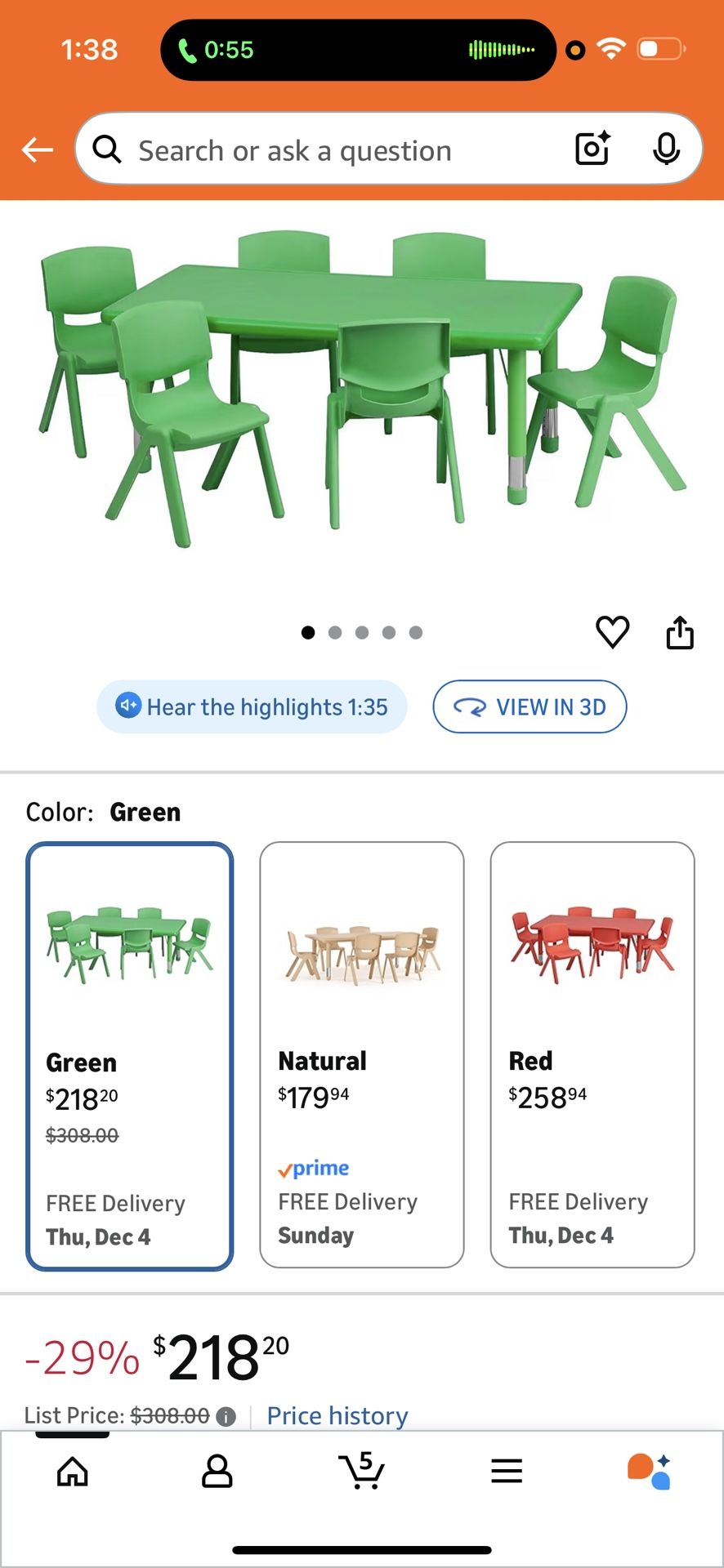 Table For Kids With 6 Chairs 