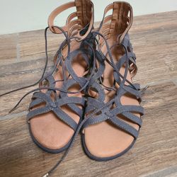 Gentle Souls By Kenneth Cole Sandal, Navy, Size 8.5M