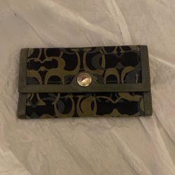 Coach Wallet Blue 